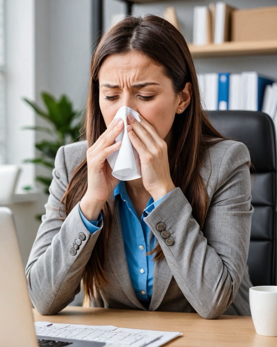 Commercial cleaning during flu season